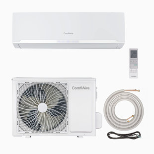 Mini-climatiseur à deux zones Comfiaire 18000 BTU, 20,5 SEER2, avec fil électrique de 50 pi (Ensemble de 2)