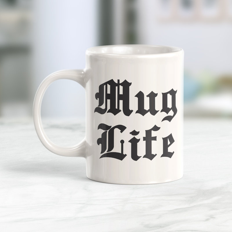 Grande tasse à café, Céramique, 11 oz