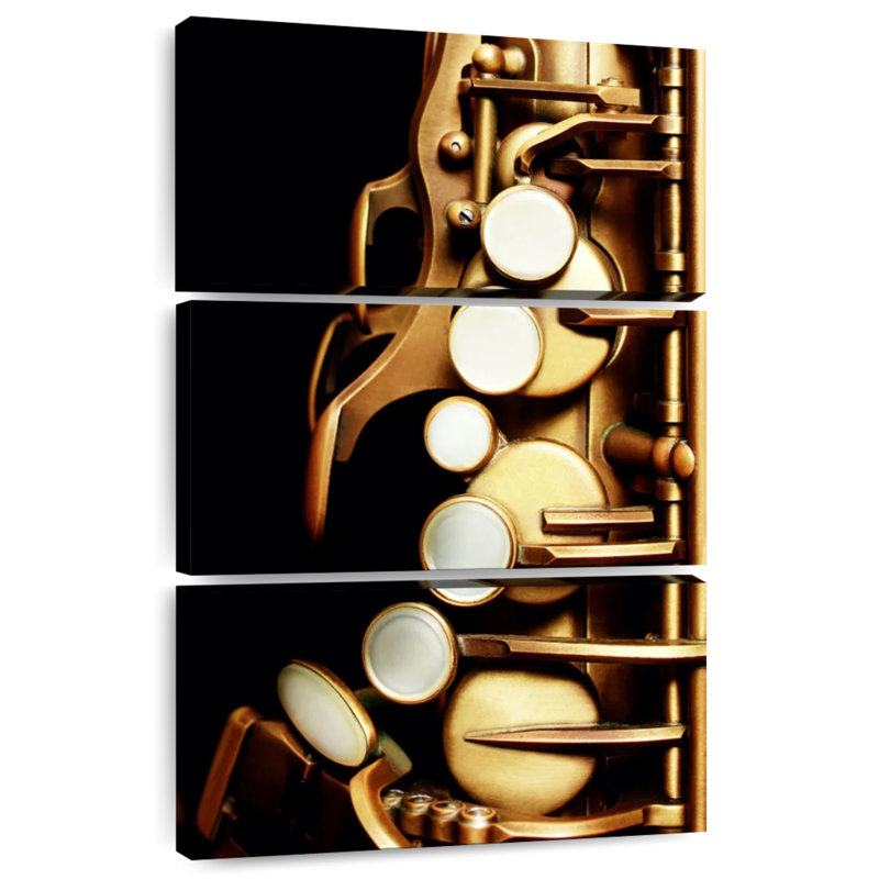 Abarca Saxophone Keys, 32" H x 20" W