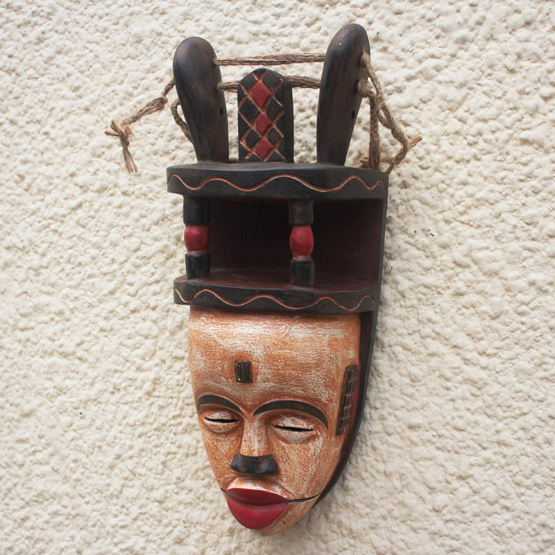 Handmade Boho People Solid Wood Wall Decor