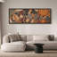Abstrait botanique abstrait floral et faune bohème vibrant-94945952-111176968
