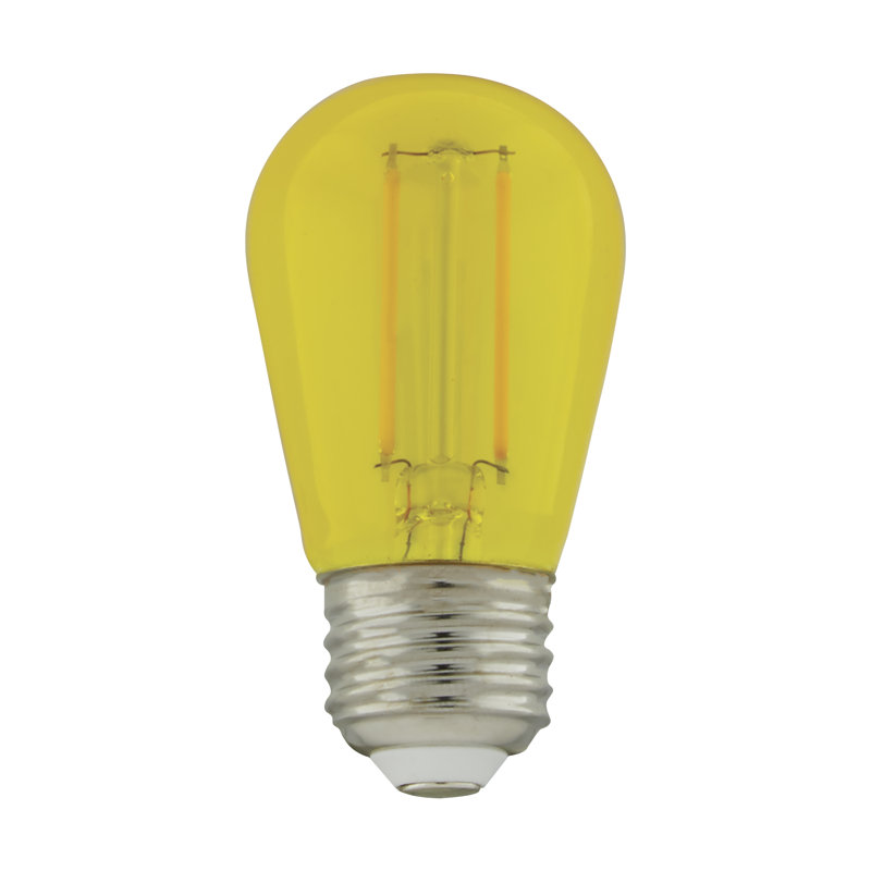 1 Watt Yellow LED Bulb