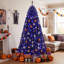 Arbre de Noël 84 po x 84 po avec 500 lumières DEL-757370328