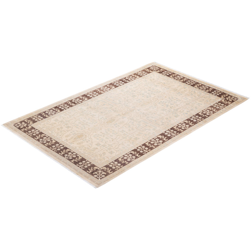 One-of-a-Kind 5' 10" X 9' 1" Hand Knotted Area Rug