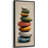 Stacked Stones Zen Art Extra Large Pictures Framed Canvas Print Wall Art-120204516-120204514