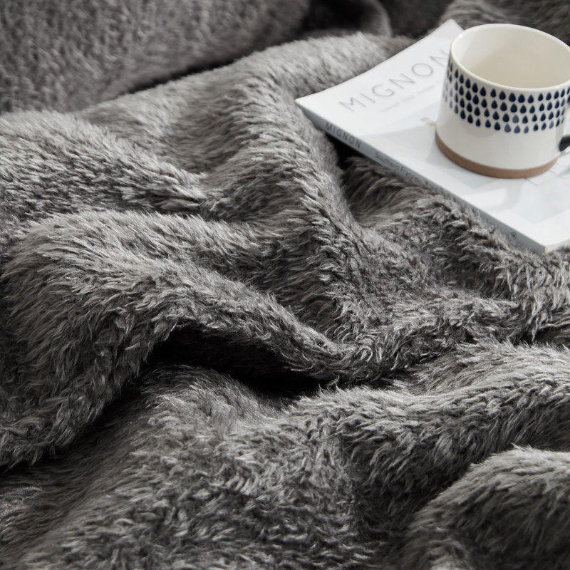 Coma Inducer Schnauzer Gray Oversized Comforter Set, Twin Extra Long Comforter + 1 Sham