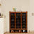 20 Pair Bamboo Shoe Cabinet With Doors