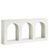 Stylish Arches Side Table,Entryway Table,Stable Console Table