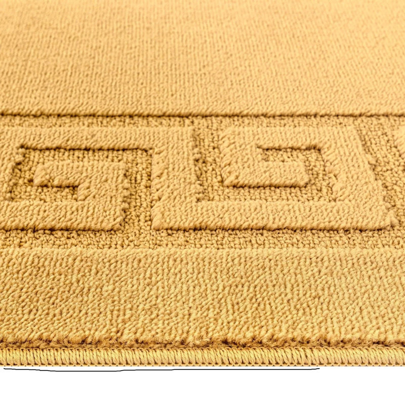 Aidelyn Non-Slip Indoor Doormat, Yellow, 50cm W x 80cm L