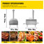 VEVOR Stainless Steel Countertop Pizza Oven