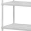 Étagère de rangement en métal pleine grandeur à 2 niveaux Design Ideas MeshWorks-1869982273