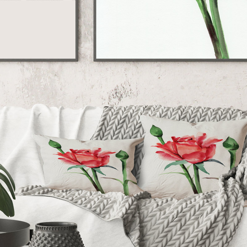 Housse de coussin carré et insert, 16" x 16"