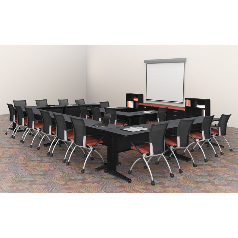 Nevjana Fusion training table, Gris, H 29 po x L 42 po x l 24 po