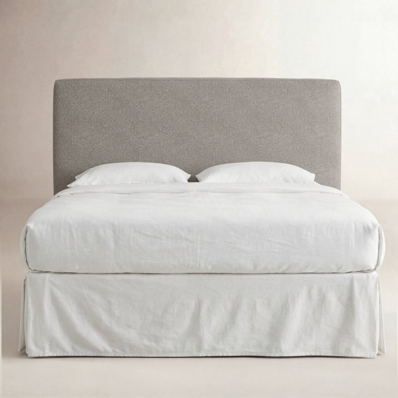 Marquise Upholstered Headboard, California King, Classic Elephant Boucle