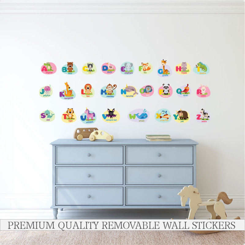 Animal Alphabet Wall Sticker