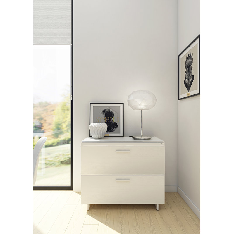 Centro 35'' Wide 2 -Drawer File Cabinet