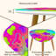 Ensemble de 2 tables basses gigognes Triangle
