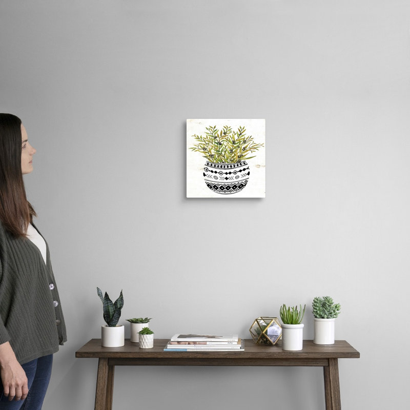 Art mural sur toile Mud, Toile tendue, H 12 po x l 12 po x P 1,25 po