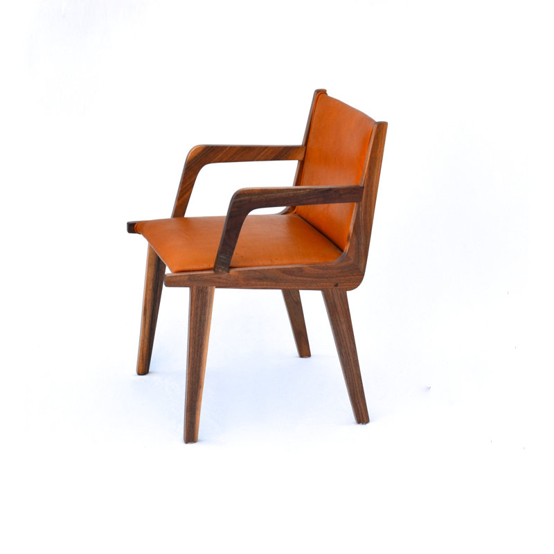 Rasucci Leather Arm Chair