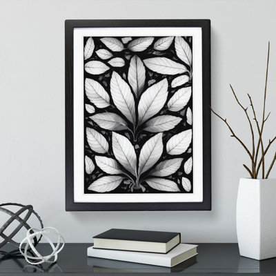 Leaves Pattern No.1 - Framed Print