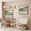 Ensemble de 2 pièces Sandy Spectrum sur toile par Azure Artisanal Studio-133821742-133821741