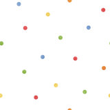 Tiny Tots 2 Polka Dots Design 33' L x 21" W Wallpaper Roll