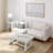 Cathelyne Solid Wood Single Coffee Table-1974182720-1974182721