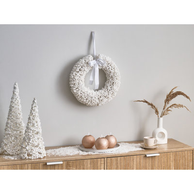 Handcrafted Faux Foam 40cm Wreath