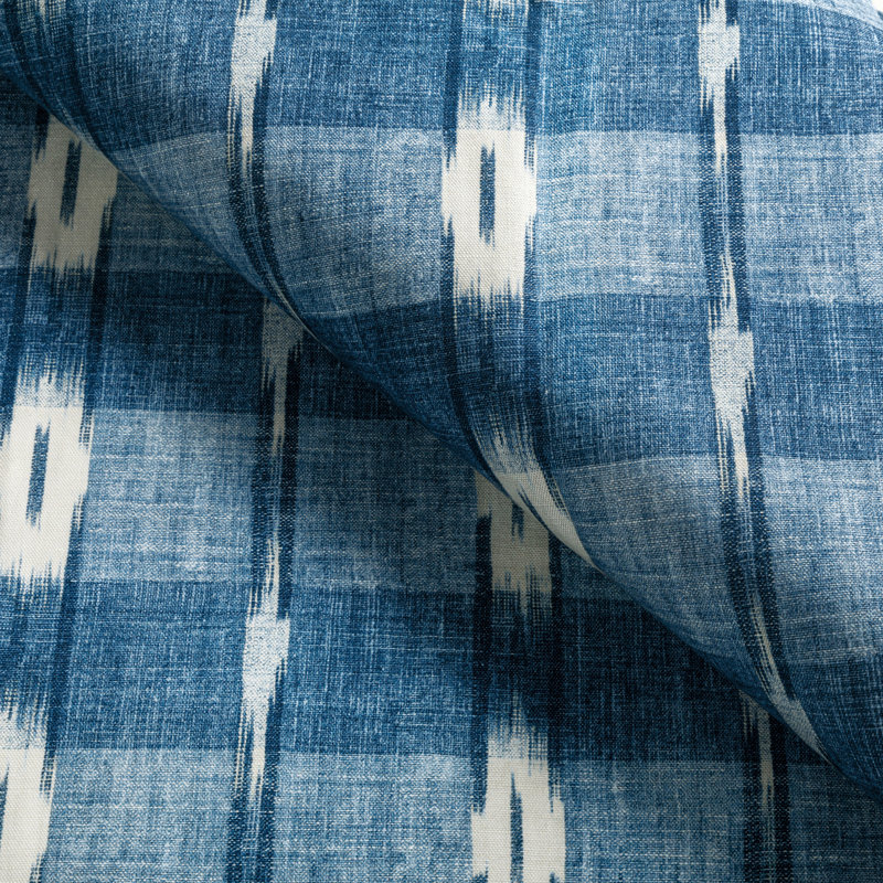 Manoir Girard Cotton Blend Fabric, Indigo