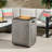 19.5" COLUMN MGO FIRE PIT - 30,000BTU