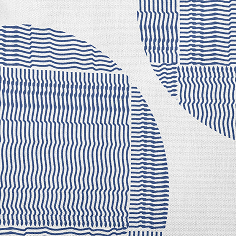  Housse et insert de coussin décoratif en polyester, 16 po x 16 po, Bleu marine