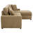 Logan Camel Sleeper Sectional Sofa