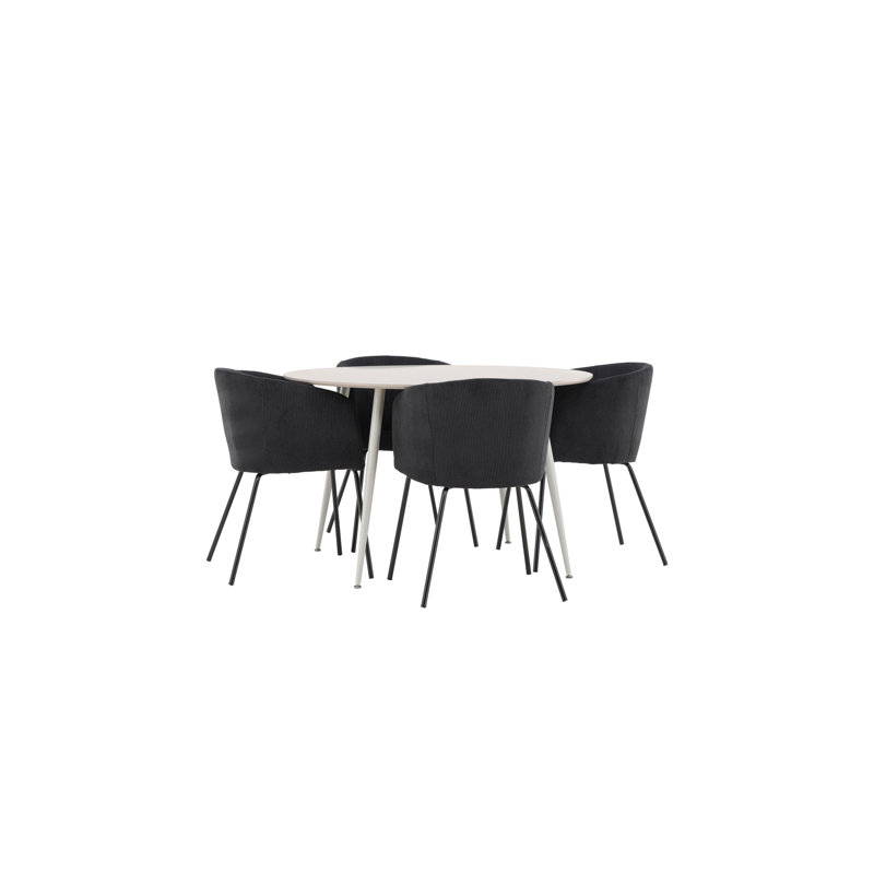 Arelious 4 - Person Dining Set