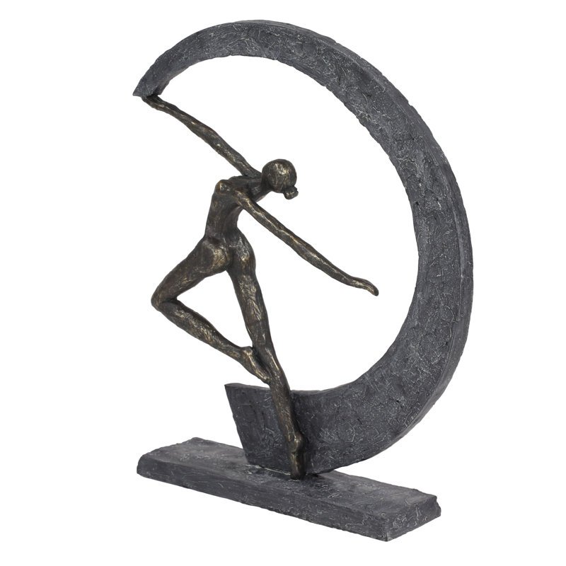 Figurine dansante avec croissant de lune