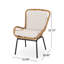 Cour arrière - Structure en fer et plastique pour le confort des fauteuils inclinables ouverts espaces de détente modernes-170725214-170725213