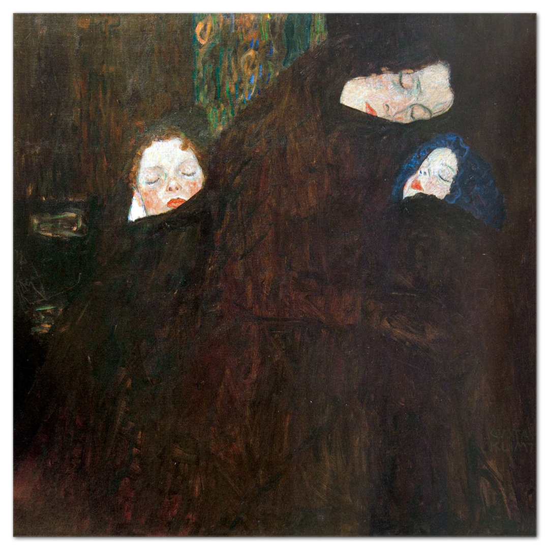 Wandbild Family von Gustav Klimt