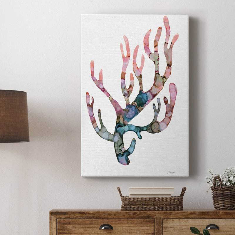 Sea Coral II - galerie sur mesure, H 12 po x l 8 po