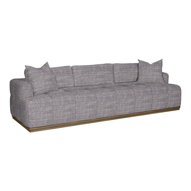 Thom Filicia Home Tufted Sofa, Nomad Slate, Hampton