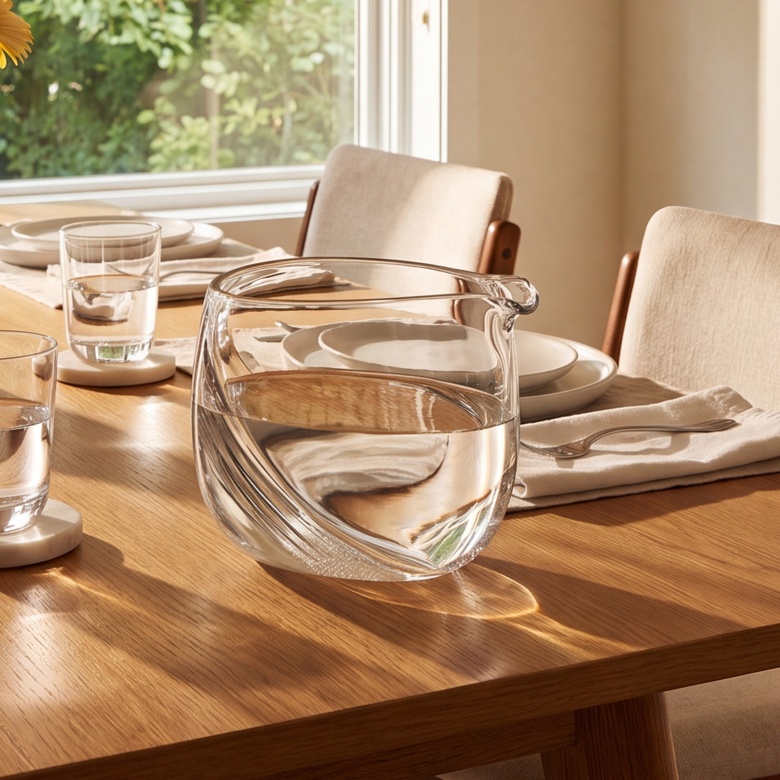 Olea Crystal Gravy Boat