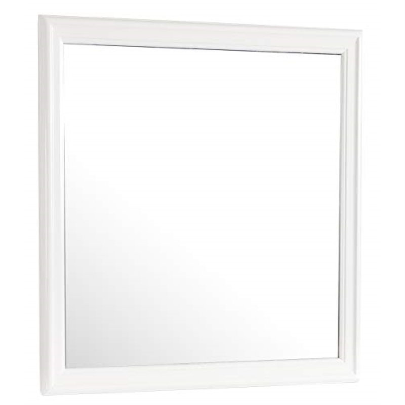 Wall Mirror, White