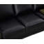 Faux Leather Classic Living Room Sofa-729499065