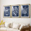 Foliage Chintz IV - reproduction encadrée sur mesure de qualité supérieure - 3 pièces-891724230-891724228
