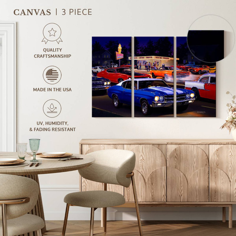 Mehar Fast Fred's, 24" H x 38" W