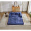 Canapé à compression, canapé-lit au sol convertible avec structure de forme fixe, canapé modulaire sans os sans causeuse, sans assemblage requis, tissu chenille, pour la chambre à coucher du salon-1725013384