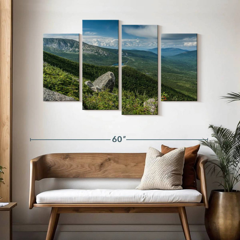 Alvord Katahdin Mountainscape, 32" H x 52" W