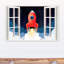 Art sur toile, fenêtre de fusée Cathleen-203260436