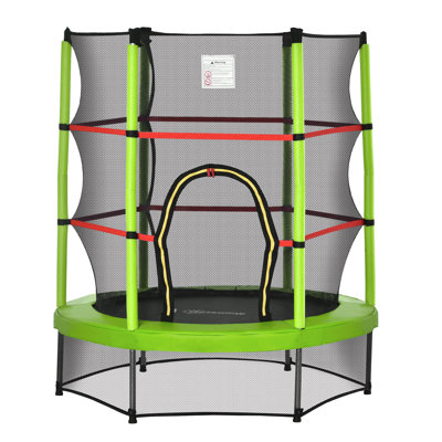 Kids Trampoline with Enclosure Net