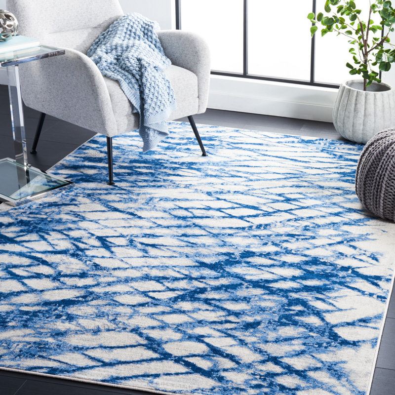 Tapis Jasper 100 Performance Abstract, Rectangle 9 pi x 12 pi