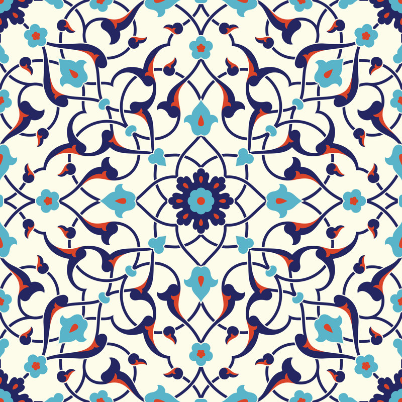 Pattern - Wrapped Canvas Print, 91cm H x 91cm W