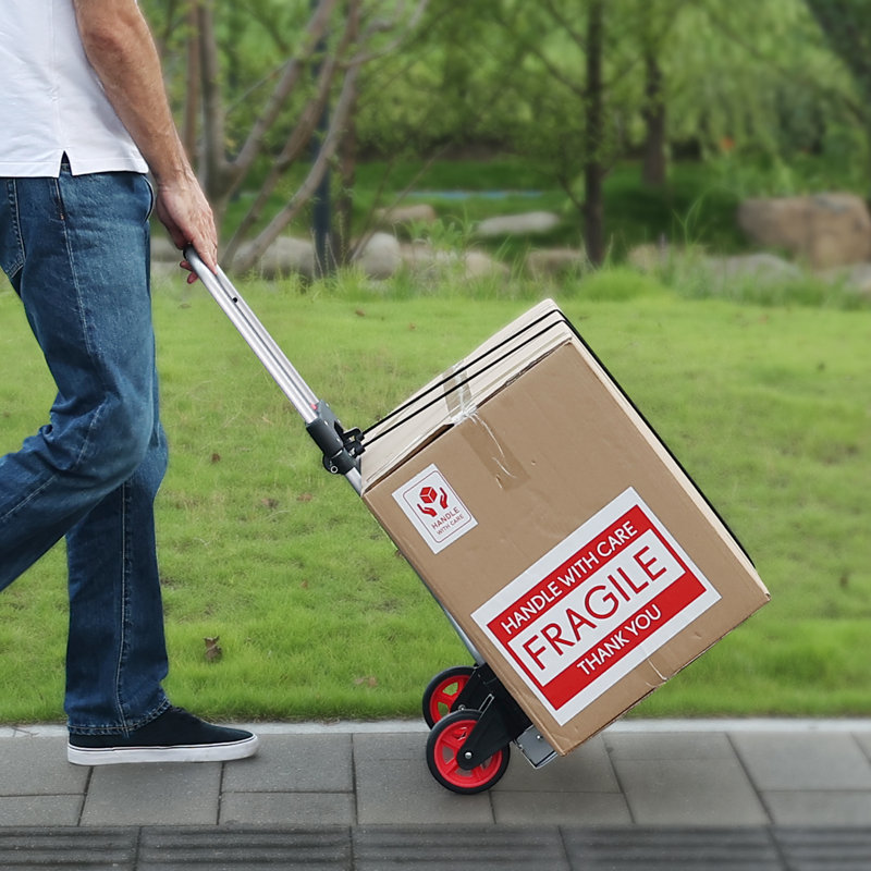 176 lbs Capacity Folding Aluminum Hand Truck & Dolly